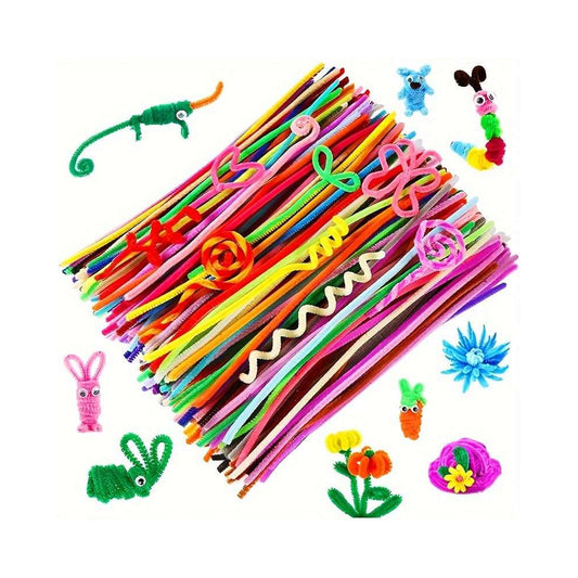 100pcs Multicolor Twist Stick Diy Handmade Hair Strip chinaatoday