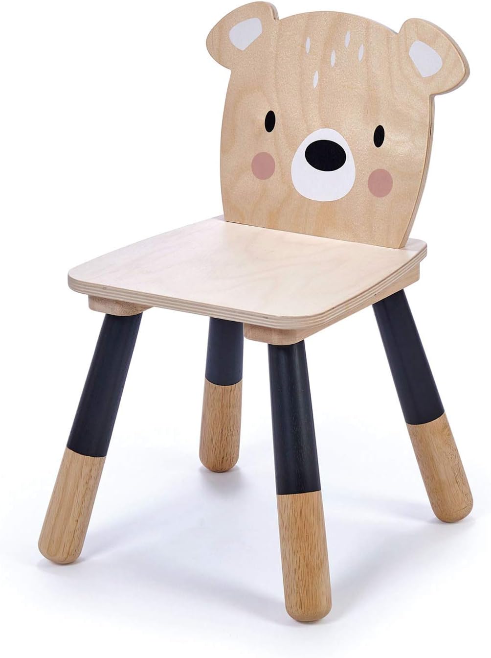 Tender Leaf Toys - Forest Table and Chairs Collections - Adorable Kids Size Art Play Game Table and Chairs - Made with Premium Materials and Craftsmanship for Children 3+ (Forest Deer Chair) chinaatoday