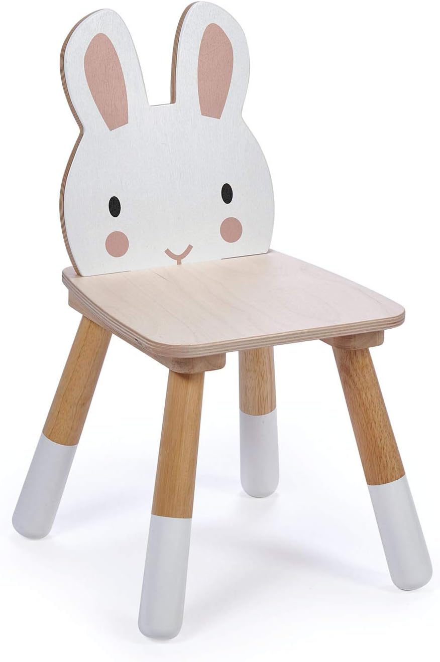 Tender Leaf Toys - Forest Table and Chairs Collections - Adorable Kids Size Art Play Game Table and Chairs - Made with Premium Materials and Craftsmanship for Children 3+ (Forest Deer Chair) chinaatoday