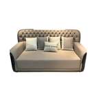 #Italian Luxury Bentley Leather Sofa - High-End Postmodern Design