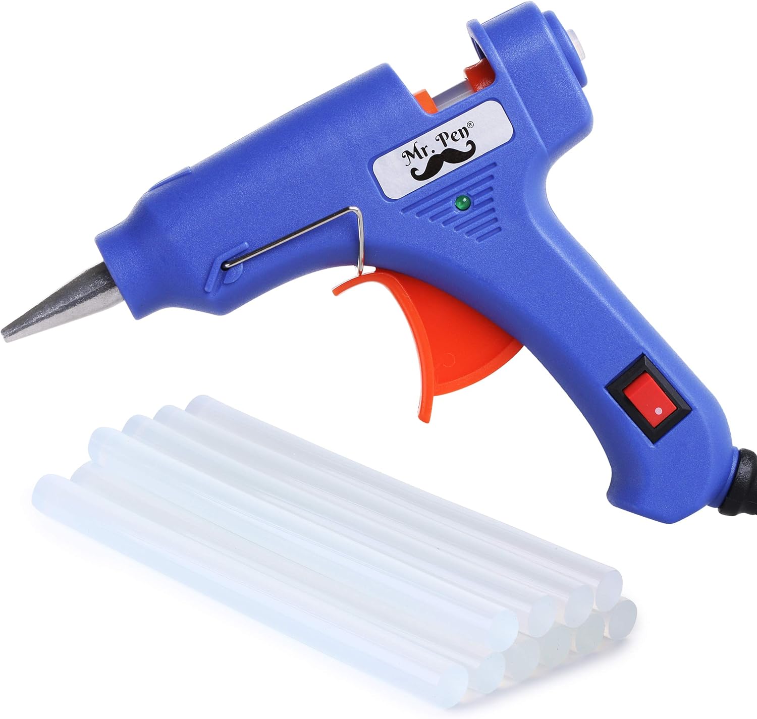 Powerful Hot Glue Gun Kit with 10 Sticks  Craft Set