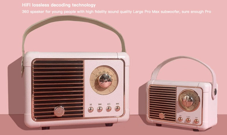 Retro Bluetooth Speaker - BEJUSTSIMPLE