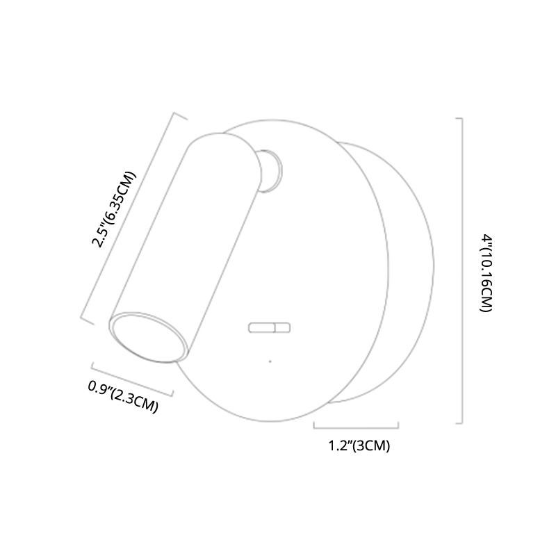 Mini Bedside LED Reading Lamp USB Charging - BEJUSTSIMPLE