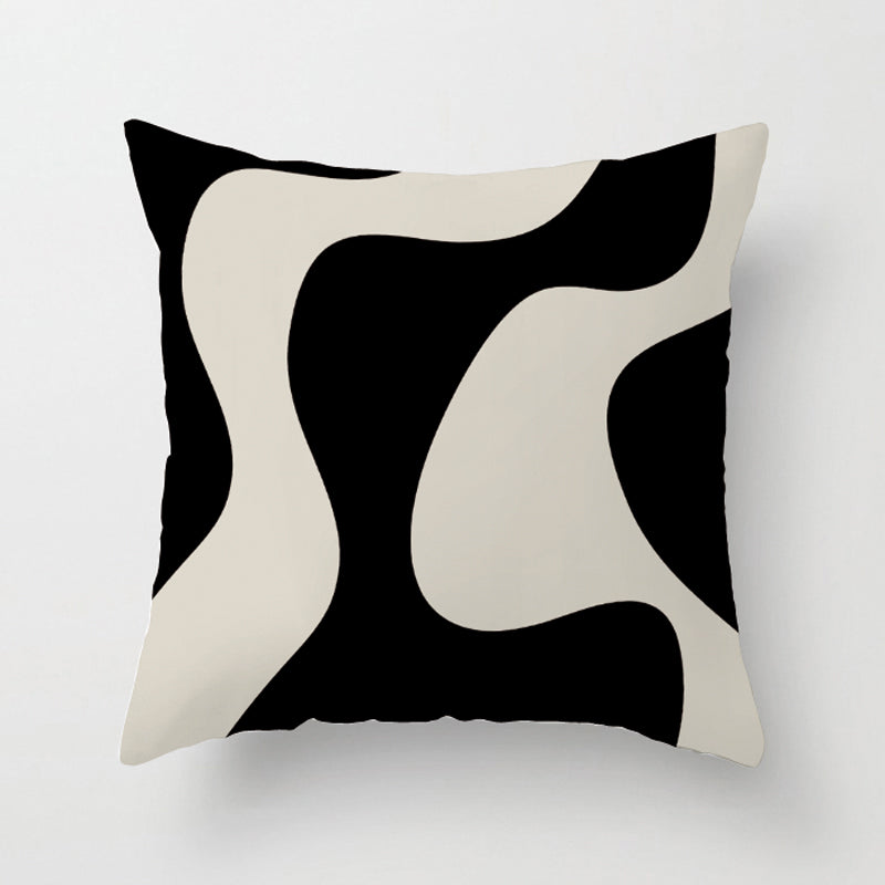 Mid Century Modern: Geometric  Throw Pillow - BEJUSTSIMPLE