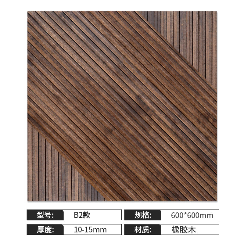 Customized             log vertical wooden strips small Great Wall board wooden grill grid solid wood mosaic TV film and television background wall wooden lines - BEJUSTSIMPLE