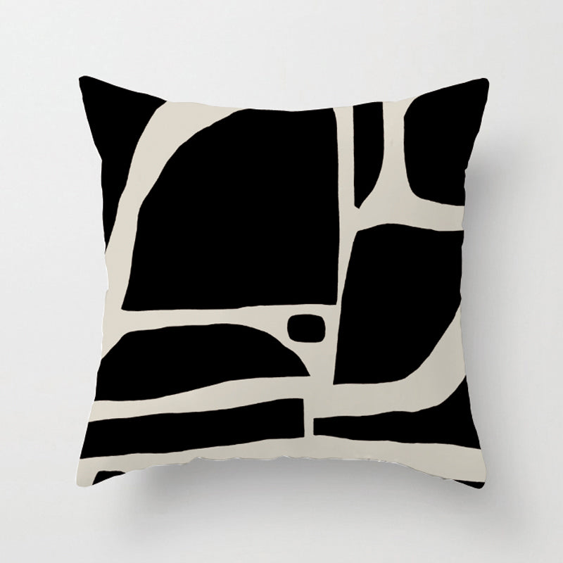 Mid Century Modern: Geometric  Throw Pillow - BEJUSTSIMPLE