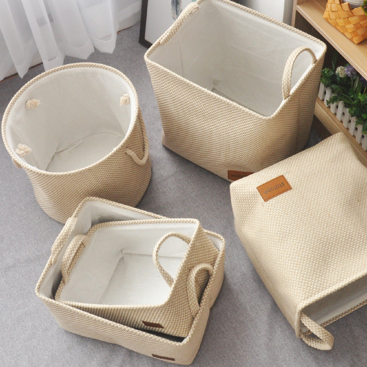 Baskets - Super Kit Natural laundry storage basket - BEJUSTSIMPLE