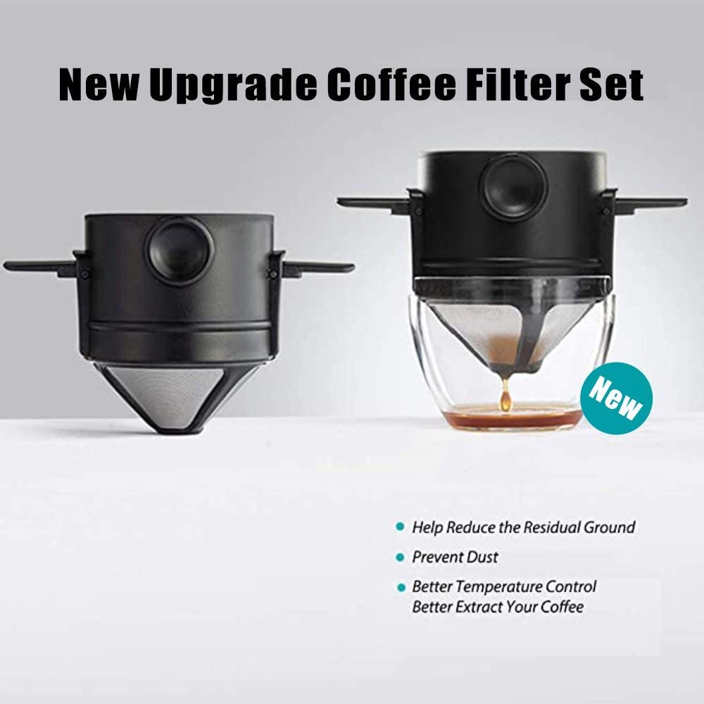 Extra Fine Coffee Filter Cup 380 ml - BEJUSTSIMPLE