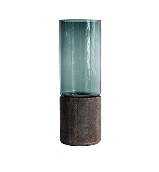 VANDA wooden base vase - BEJUSTSIMPLE