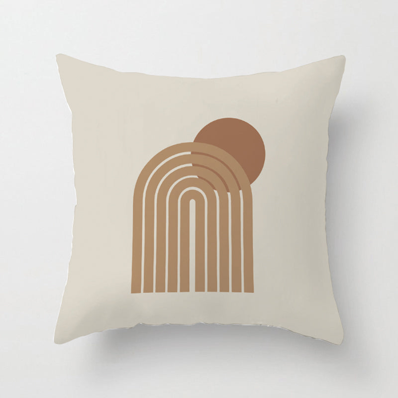 Mid Century Modern: Geometric  Throw Pillow - BEJUSTSIMPLE