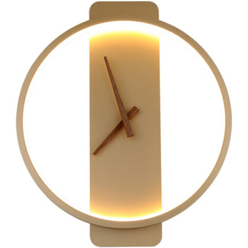 Sconce Wall Lamps Lights Clock - BEJUSTSIMPLE