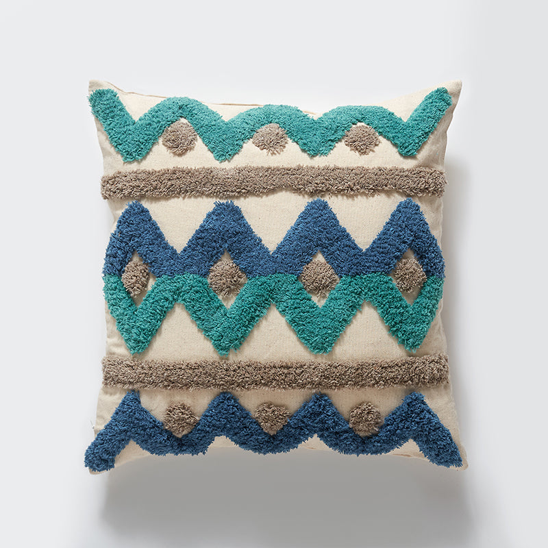 Bohemian Cotton Tufted Pillow Morocco Ethnic Style - BEJUSTSIMPLE