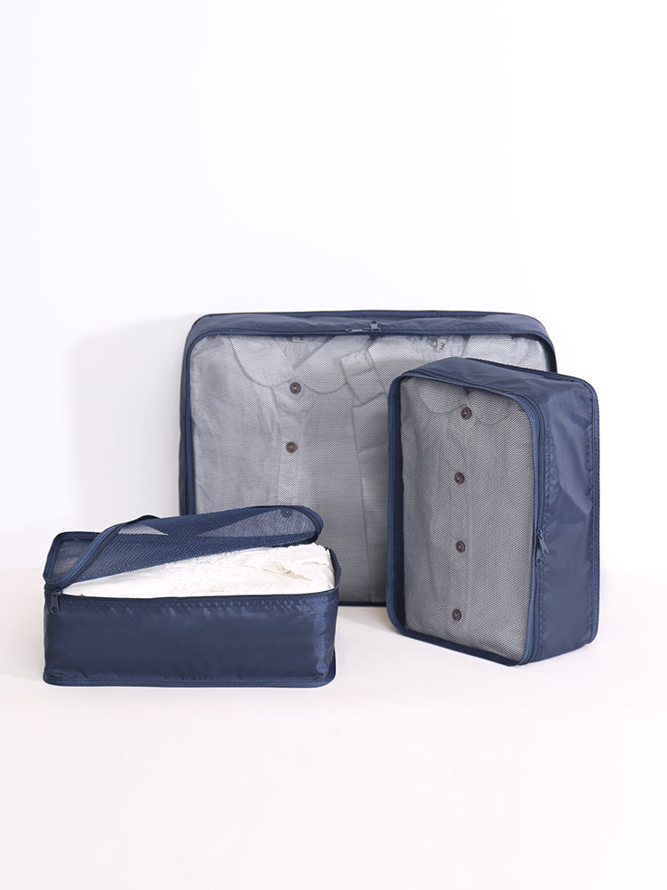 Waterproof Travel Bags Three Pcs | Clothes Luggage Organizer - BEJUSTSIMPLE