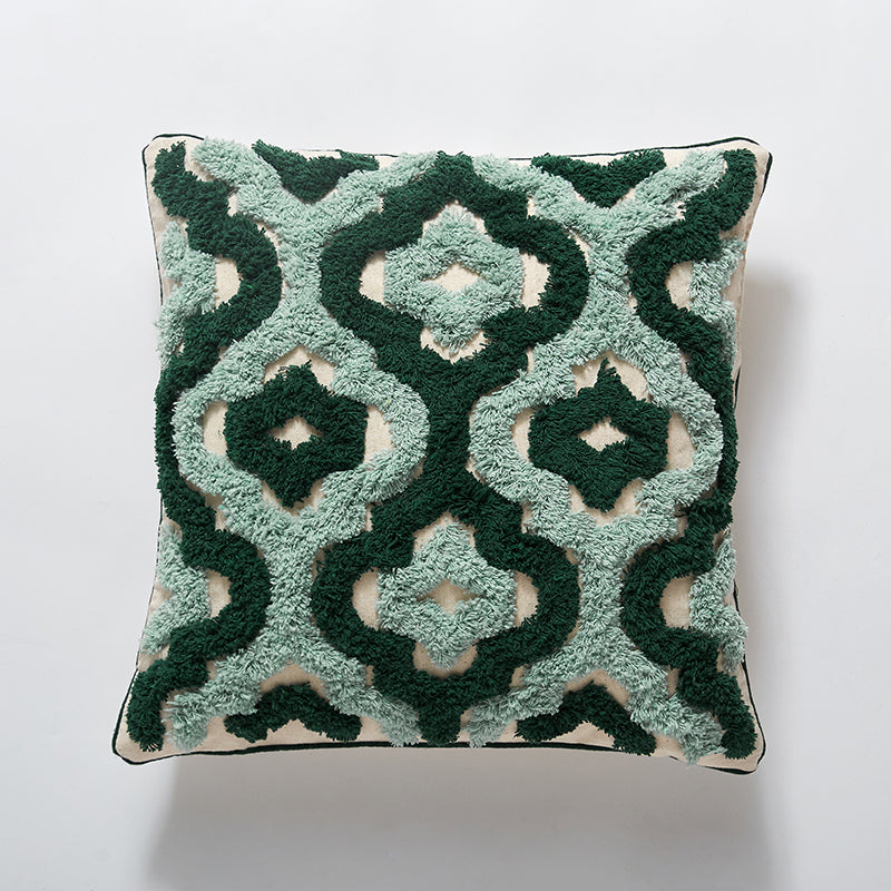 Bohemian Cotton Tufted Pillow Morocco Ethnic Style - BEJUSTSIMPLE