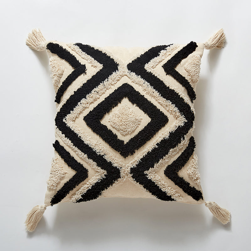 Moroccan tufted living room sofa pillowcase - BEJUSTSIMPLE