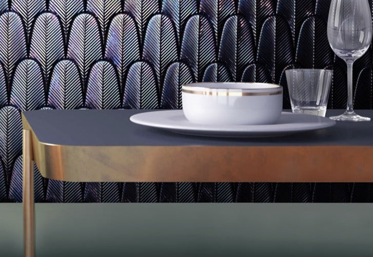 FYLLO FEATHERS MOSAIC Luxury Restaurant - BEJUSTSIMPLE