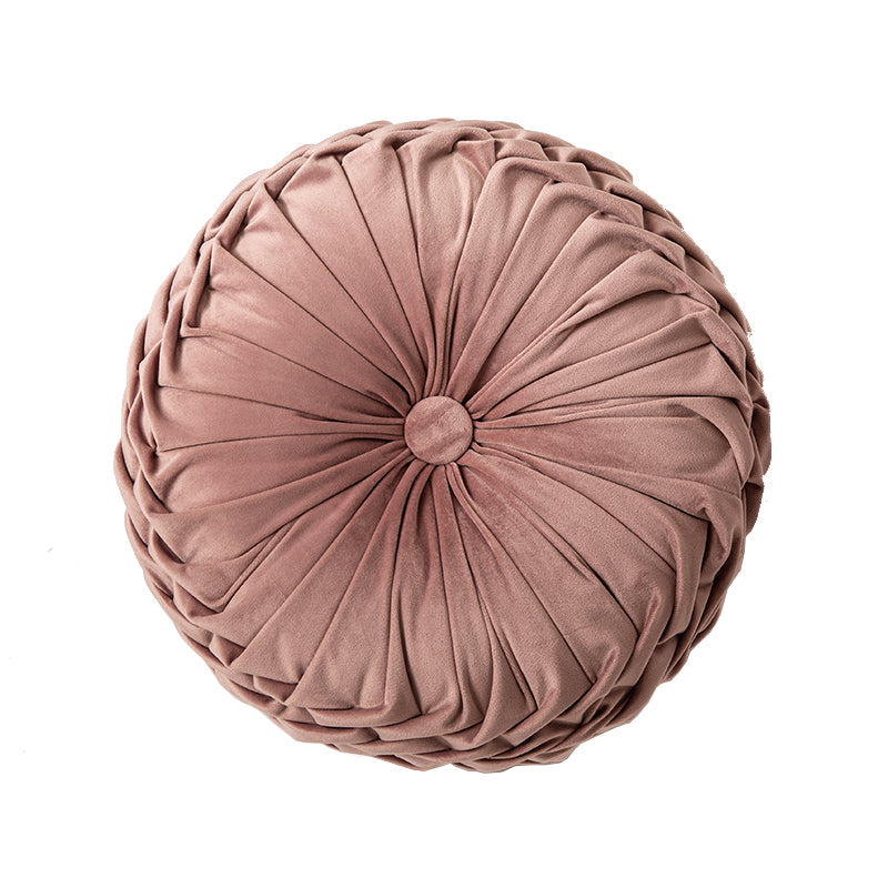 Luxury Style Soft Velvet Round Throw Pillow - BEJUSTSIMPLE