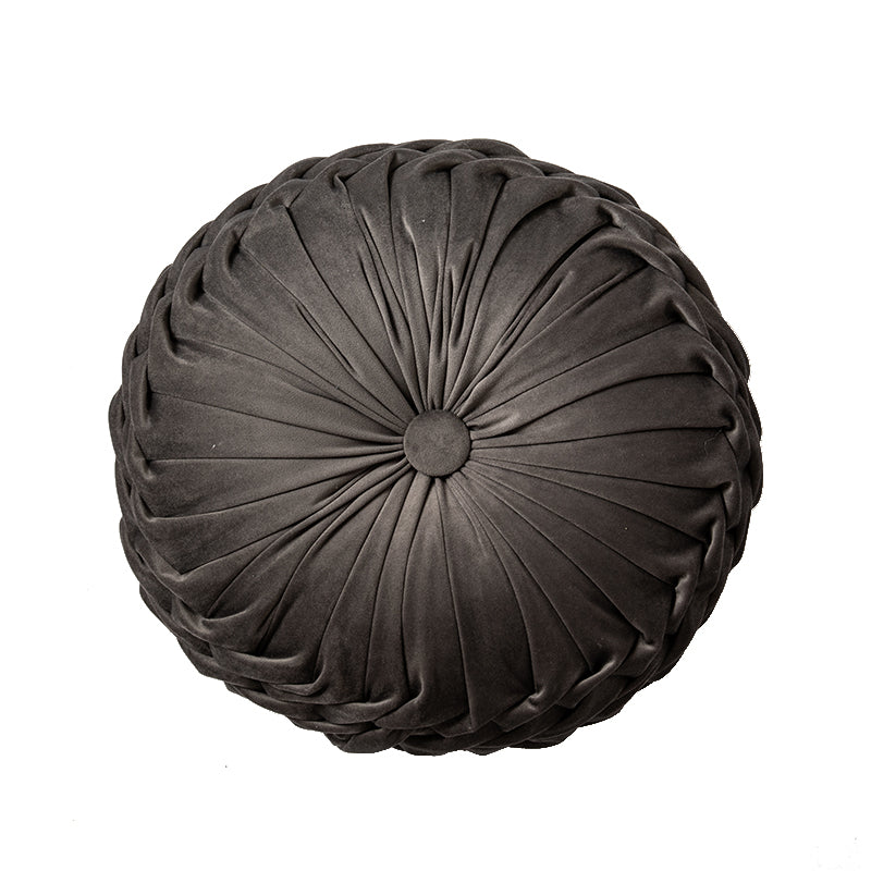 Luxury Style Soft Velvet Round Throw Pillow - BEJUSTSIMPLE