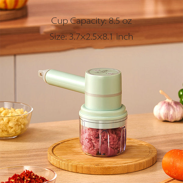 Multi-functionel Rechargeable Electric Mini Meat Grinder  Vegetable cutter - BEJUSTSIMPLE