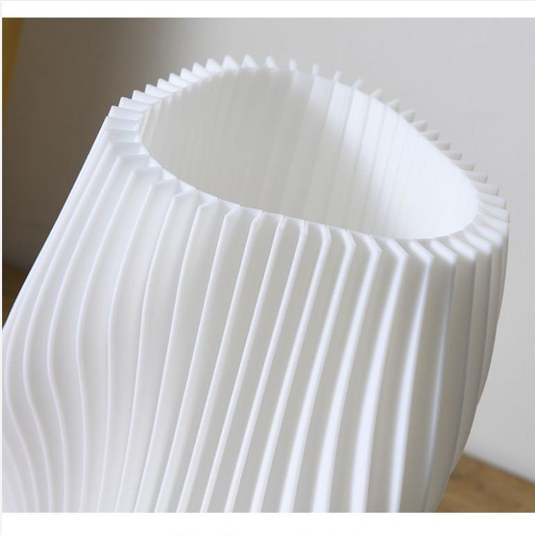 Nordic Pleated Table Bedside Lamp - BEJUSTSIMPLE