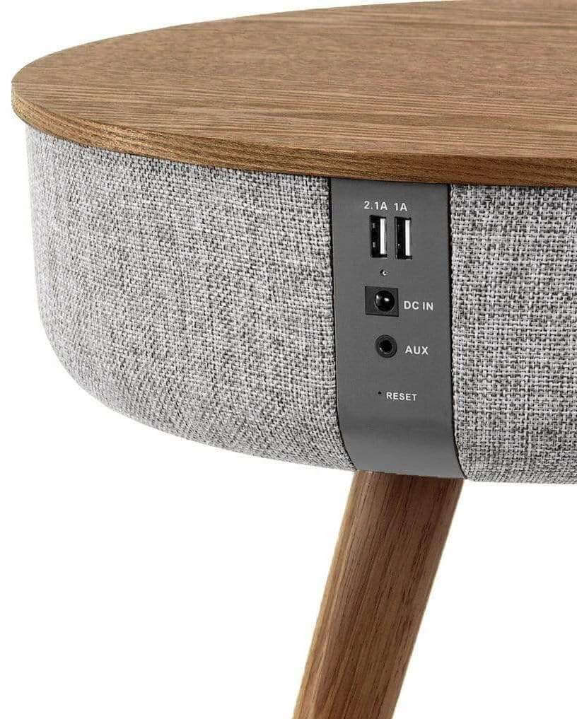 SMART WOOD SPEAKER TABLE - BEJUSTSIMPLE